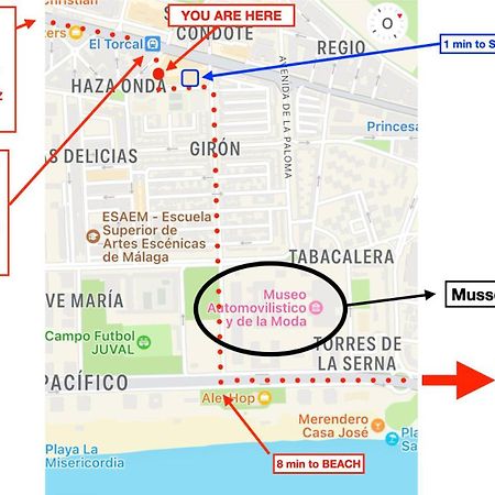 Completo Y Bello Apartamento En Málaga Eksteriør bilde